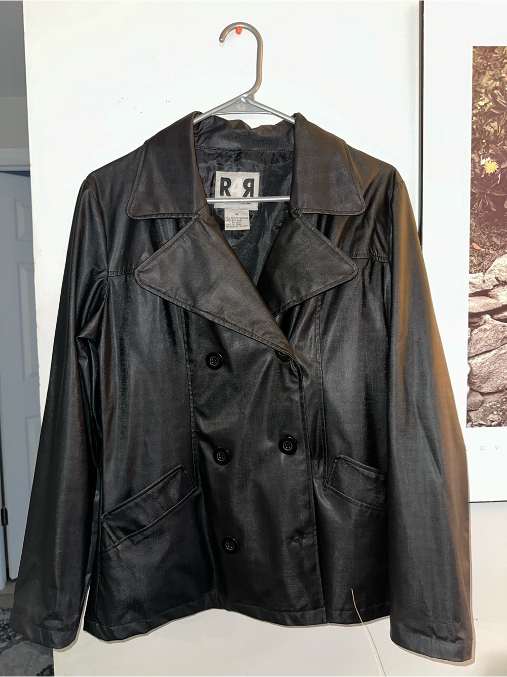 Women’s Black Double-Breasted Jacket